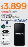Oferta de Smartphone Mod. Galaxy A03s por $3899 en Chedraui