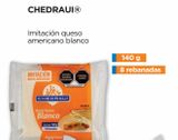 Oferta de Imitación queso americano blanco 140g 8 rebanadas en Chedraui