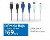Oferta de Cable ONN  por $69 en Walmart