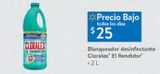 Oferta de Blanqueador desinfectante Cloralex El Rendidor 2L por $25 en Walmart
