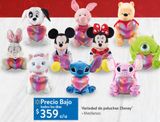 Oferta de Variedad de peluches Disney por $359 en Walmart