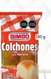 Oferta de Colchones Bimbo sabor naranja 130g por $15 en Walmart