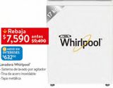 Oferta de Lavadora Whirlpool 17kg por $7590 en Walmart