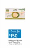 Oferta de Edulcorante de mesa Stevia Super Life  200 sobres por $150 en Walmart Express