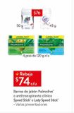 Oferta de Barras de jamón Palmolive por $74 en Walmart Express
