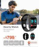 Oferta de Smartwatch Perfect Choice Hearty Watch / Negro por $799 en RadioShack