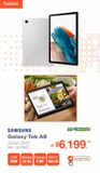 Oferta de Tablet Samsung Galaxy Tab A8 / Plata / 10.5 pulgadas por $6199 en RadioShack