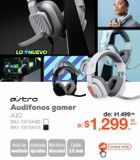 Oferta de Audífonos Gamer Alámbricos Astro A10 2da Generación / Ps5 multiplataforma / Blanco por $1299 en RadioShack