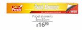 Oferta de Papel aluminio Ke Precio 5mx30cm por $16.9 en La Comer