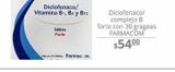 Oferta de Diclofenaco/complejo B 30 grageas Farmacom por $54 en La Comer