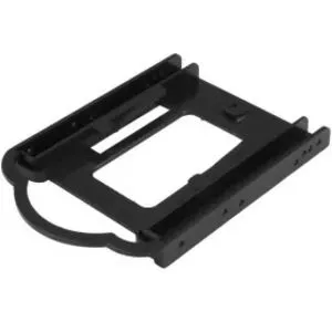 Oferta de Adaptador para Disco Duro StarTech.com SSD 2.5 a 3.5 Plastico Negro por $1 en DIGITALIFE