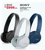 Oferta de Audífonos Sony por $999 en Office Depot