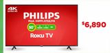 Oferta de Televisores Philips por $6890 en Bodega Aurrera