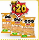 Oferta de Rebanadas Bimbo por $20 en Bodega Aurrera
