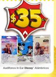 Oferta de Audífonos Disney por $35 en Bodega Aurrera