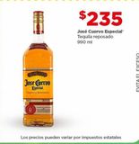 Oferta de Tequila Jose Cuervo Especial  por $235 en Bodega Aurrera
