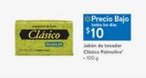 Oferta de Jabón de tocador Clásico Palmolive 100g por $10 en Walmart