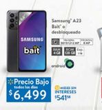 Oferta de Samsung A23 Bait o desbloqueado por $6499 en Walmart
