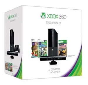 Oferta de CONSOLA XBOX 360 ELITE NEGRO 4GB PAQUETE KINECT DE TEMPORADA 2014 por $4499.99 en Gameplanet