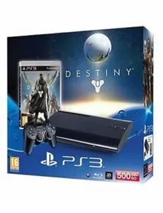 Oferta de CONSOLA PLAYSTATION 3 SUPER SLIM NEGRO 500GB CON DESTINY por $1999.99 en Gameplanet