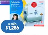 Oferta de OMRON NEBULIZADOR C/COM NE-C801LA C/1PZA por $1286 en Farmacia San Pablo