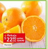 Oferta de Naranja por $22.9 en Walmart Express