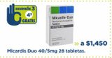 Oferta de Micardis Duo 40/5mg 28tabs por $1450 en Farmacia San Pablo