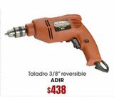 Oferta de Taladro 3/8" reversible Adir por $438 en Fresko
