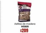 Oferta de Astillas de madera Weber  por $209 en Fresko