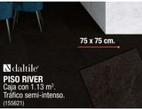 Oferta de PISO RIVER Caja con 1.13 m2 . Tráfico semi-intenso. en The Home Depot