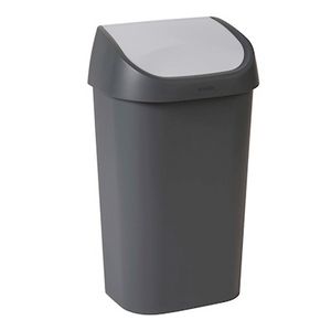 Oferta de BASURERO DE TAPA OSCILANTE MISTRAL 50 L NEGRO por $477 en The Home Depot