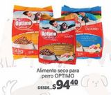 Oferta de Alimento seco para perros Optimo  por $94.4 en La Comer