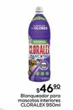 Oferta de Blanqueador para mascotas interiores CLORALEX 950ML por $46.9 en Fresko
