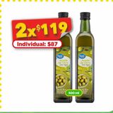 Oferta de Aceite de oliva Great Value 500ml por $119 en Bodega Aurrera