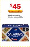 Oferta de Saladitas Gamesa 504g por $45 en Bodega Aurrera