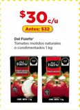 Oferta de Tomates molidos naturales Del Fuerte 1kg por $30 en Bodega Aurrera