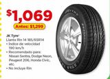 Oferta de Llanta Jk Tyre por $1069 en Bodega Aurrera