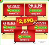 Oferta de Smart tv por $2890 en Bodega Aurrera
