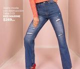 Oferta de Jeans moda con destrucción Talla: 1-13 RED MARINE por $269 en HEB