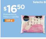 Oferta de MALVAVISCO SELECTO FRESA Y VAINILLA 225G por $16.5 en Chedraui