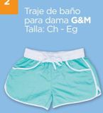 Oferta de Traje de baño mujer G&M por $129 en Chedraui