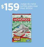 Oferta de Juegos de mesa Monopoly por $159 en Chedraui