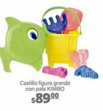 Oferta de Castillo figura grande con pala Kimbo por $89 en La Comer