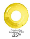 Oferta de Flotador niños dona básica Intex por $25 en La Comer