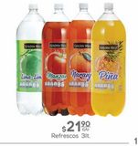 Oferta de Refrescos Golden Hills 3L por $21.9 en Fresko