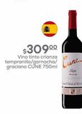Oferta de Vino tinto crianza Cune 750ml por $309 en Fresko