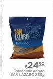 Oferta de Tamarindo entero San Lázaro 250g por $24.9 en Fresko