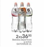 Oferta de Bebida deportivas G Active 1L por $36.9 en Fresko