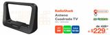 Oferta de Antena Cuadrada TV Radioshack por $229 en RadioShack