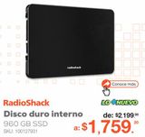 Oferta de Disco Duro Interno RadioShack por $1759.2 en RadioShack